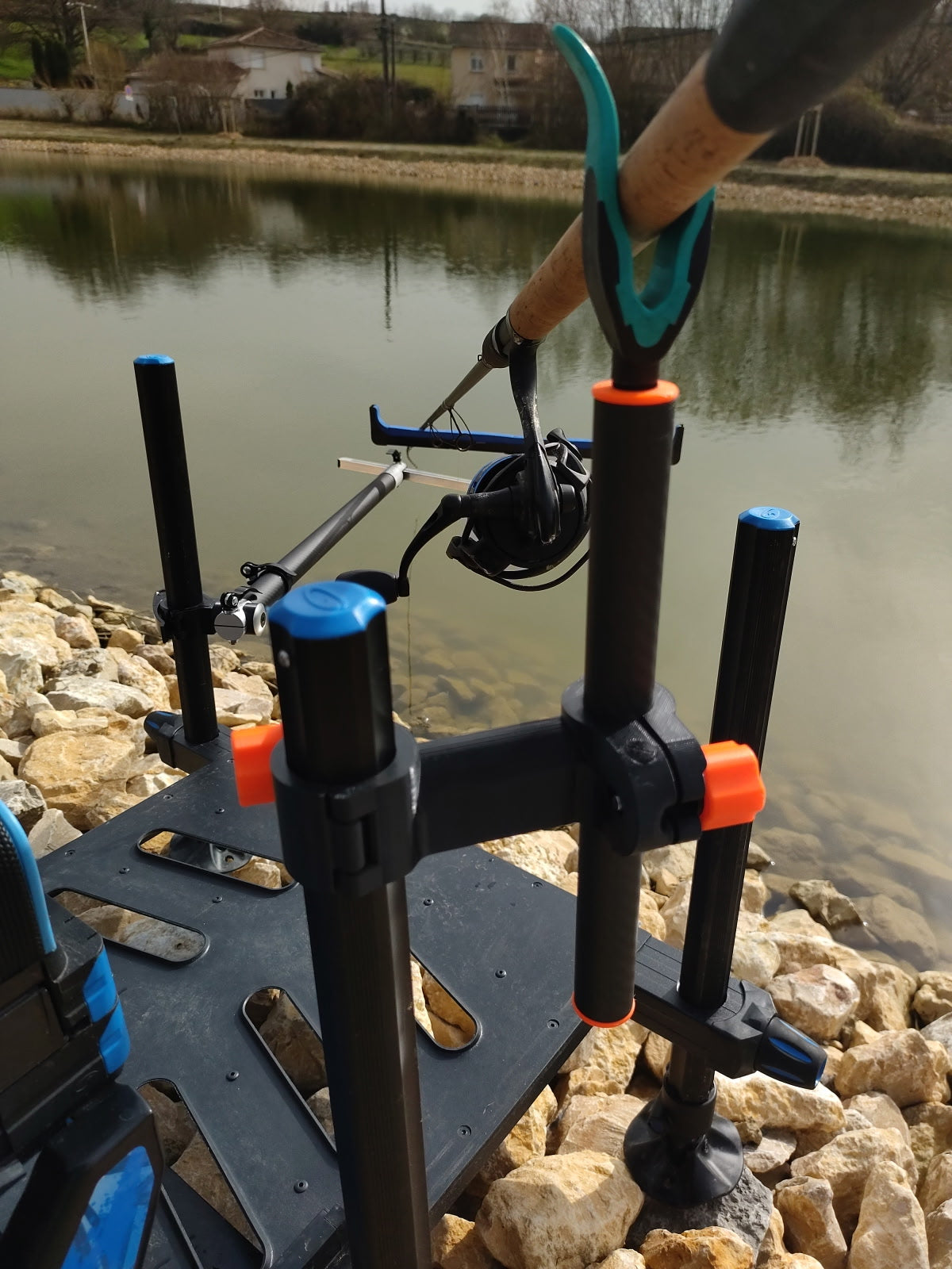 -Support arrière feeder Carbone.